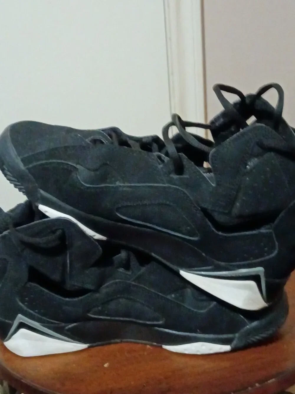 Nike Air Jordan True Flight GS Basketball Black Sneaker Shoe 343795-010 Sz 6Y